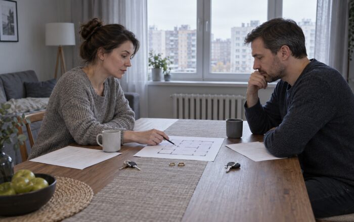 Как производится раздел недвижимости при разводе?